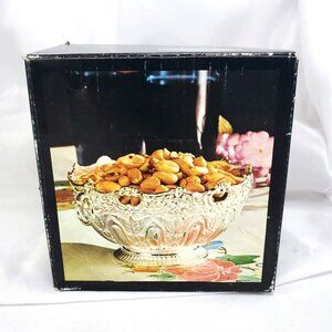 VTG Leonard Silverplate Montieth Decorative Serving Bowl Collectible Tableware